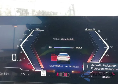 2024 BMW I4 Edrive35 из США, поврежденный, VIN WBY43AW09RFS24379